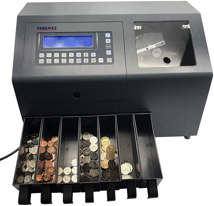 Ribao CS-610S Coin Counter and Sorter