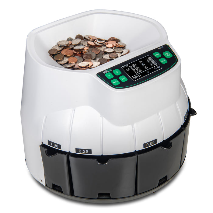 MIXVAL MCC1 Coin Counter and Sorter
