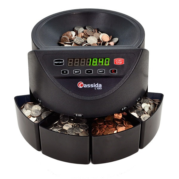 Cassida C100 Coin Counter and Sorter