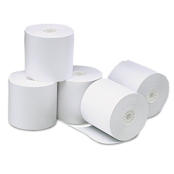 Rouleaux de papier thermique pour reçus 3 1/8' (80mm) x 220', boîte de 50