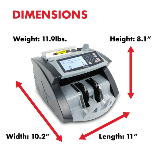Cassida 5520 UV/MG Money Counter.