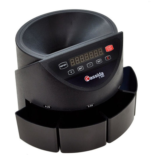 Cassida C100 Coin Counter and Sorter.