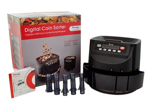 Cassida C200 Coin Counter, Sorter and Roller.