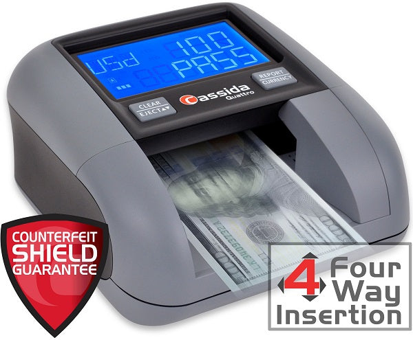 Cassida Quattro Counterfeit Bill Detector