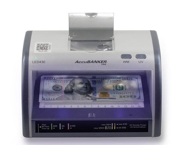 AccuBANKER LED430 Counterfeit Bill and Card Detector